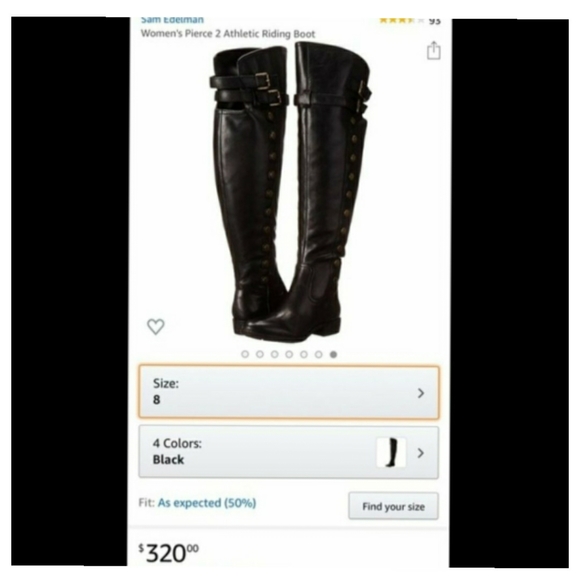💥EUC Genuine Sam Edelman Leather Riding Boots - Picture 8 of 9